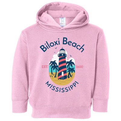 Biloxi Beach Mississippi Toddler Hoodie