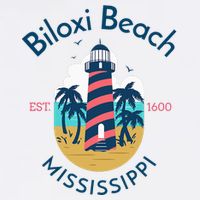 Biloxi Beach Mississippi Cooling Performance Crew T-Shirt