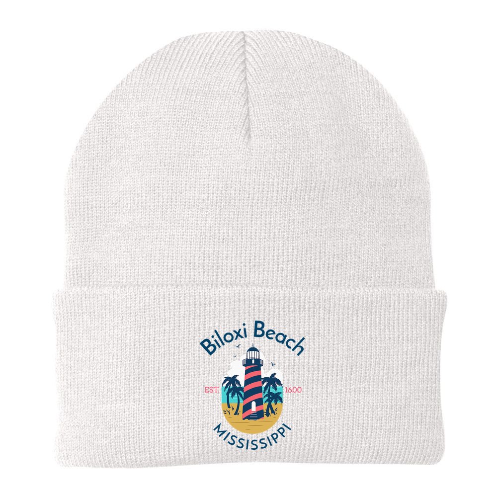 Biloxi Beach Mississippi Beanie