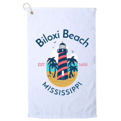 Biloxi Beach Mississippi Golf Towel