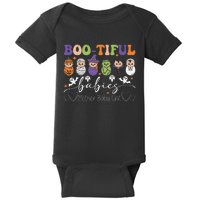 Bootiful Babies Mother Baby Nurse Halloween Postpartum Nurse Gift Baby Bodysuit