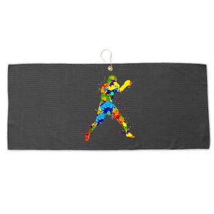 Boxing Boxer Meaningful Gift Large Microfiber Waffle Golf Towel