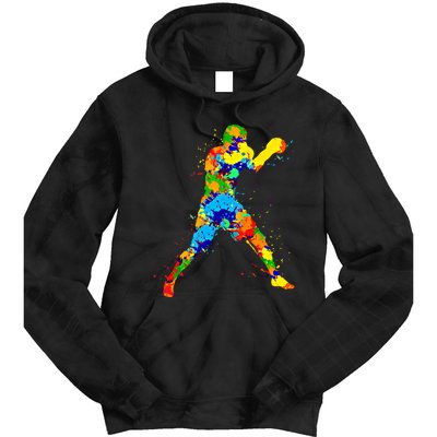 Boxing Boxer Meaningful Gift Tie Dye Hoodie