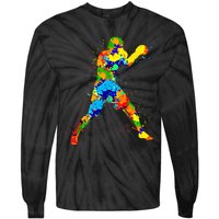 Boxing Boxer Meaningful Gift Tie-Dye Long Sleeve Shirt