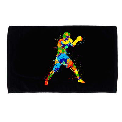 Boxing Boxer Meaningful Gift Microfiber Hand Towel