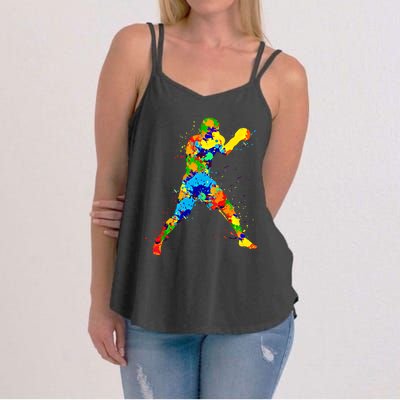 Boxing Boxer Meaningful Gift Women's Strappy Tank