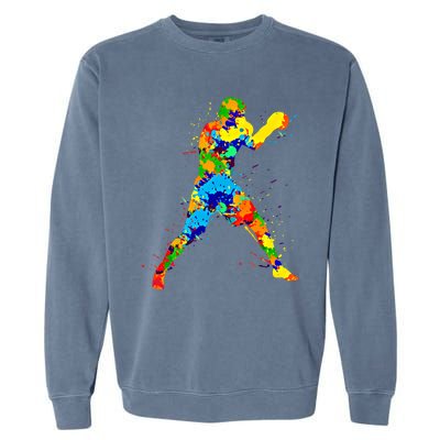 Boxing Boxer Meaningful Gift Garment-Dyed Sweatshirt