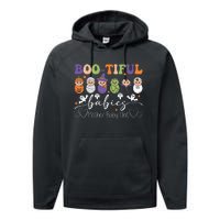 Bootiful Babies Mother Baby Nurse Halloween Postpartum Nurse Performance Fleece Hoodie