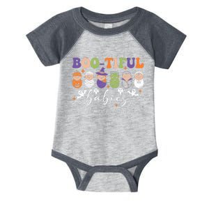 Bootiful Babies Mother Baby Nurse Halloween Postpartum Nurse Infant Baby Jersey Bodysuit