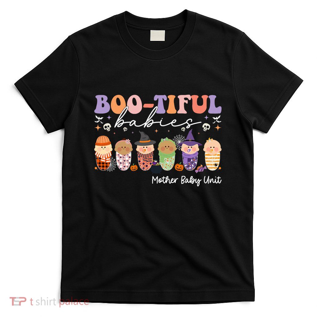 Bootiful Babies Mother Baby Unit Spooky Halloween T-Shirt