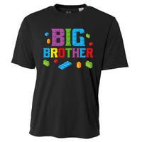 Big Brother Master Builder Building Bricks Blocks Family Set Cooling Performance Crew T-Shirt