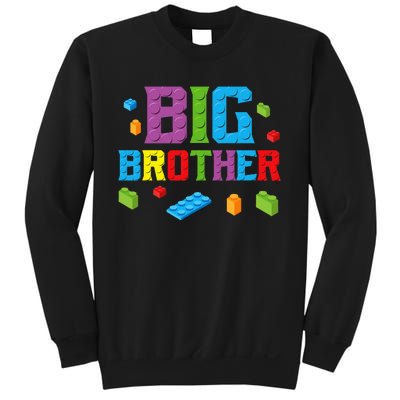 Big Brother Master Builder Building Bricks Blocks Family Set Sweatshirt