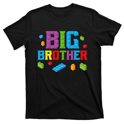 Big Brother Master Builder Building Bricks Blocks Family Set T-Shirt