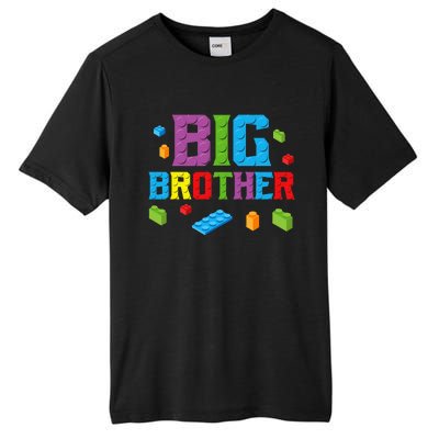 Big Brother Master Builder Building Bricks Blocks Family Set Tall Fusion ChromaSoft Performance T-Shirt