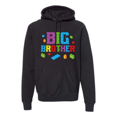 Big Brother Master Builder Building Bricks Blocks Family Set Premium Hoodie