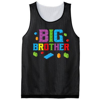 Big Brother Master Builder Building Bricks Blocks Family Set Mesh Reversible Basketball Jersey Tank