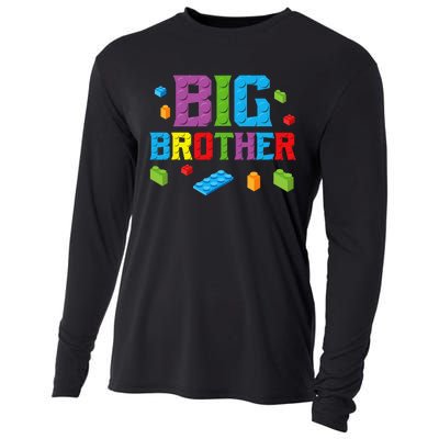 Big Brother Master Builder Building Bricks Blocks Family Set Cooling Performance Long Sleeve Crew