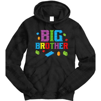 Big Brother Master Builder Building Bricks Blocks Family Set Tie Dye Hoodie