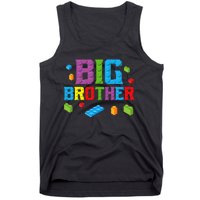 Big Brother Master Builder Building Bricks Blocks Family Set Tank Top