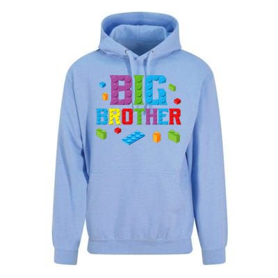 Big Brother Master Builder Building Bricks Blocks Family Set Unisex Surf Hoodie