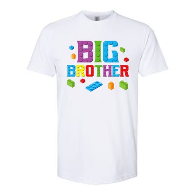 Big Brother Master Builder Building Bricks Blocks Family Set Softstyle CVC T-Shirt