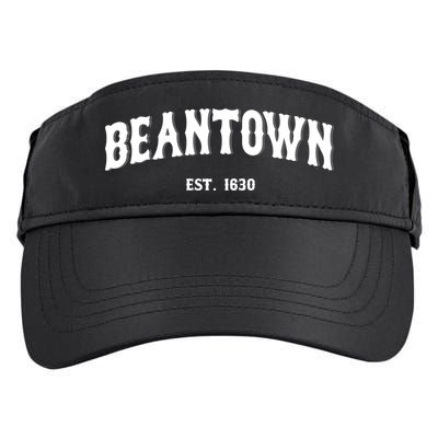 Beantown Boston Massachusetts Baked Beans New England Adult Drive Performance Visor