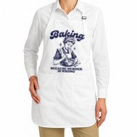 Baking Because Murder Is Wrong Apron