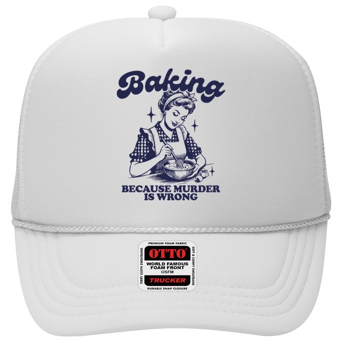Baking Because Murder Is Wrong Hat