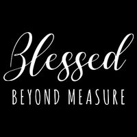 Blessed Beyond Measure 7-Panel Snapback Hat