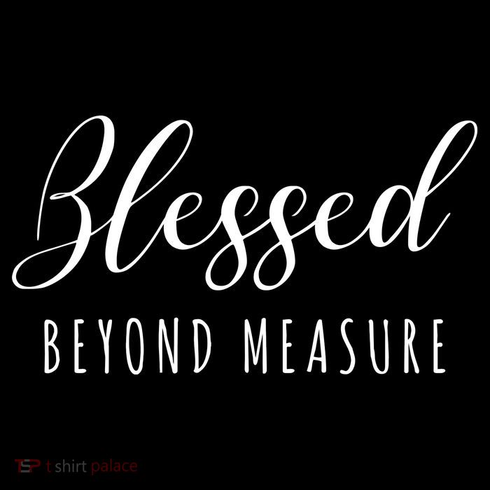 Blessed Beyond Measure Bag