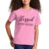Blessed Beyond Measure Kids T-Shirt