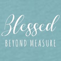 Blessed Beyond Measure Sueded Cloud Jersey T-Shirt