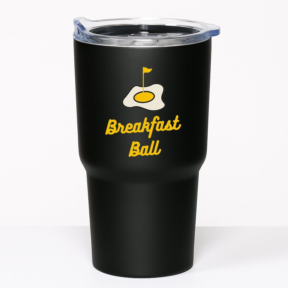 Breakfast Ball Mulligan Golf Tumbler