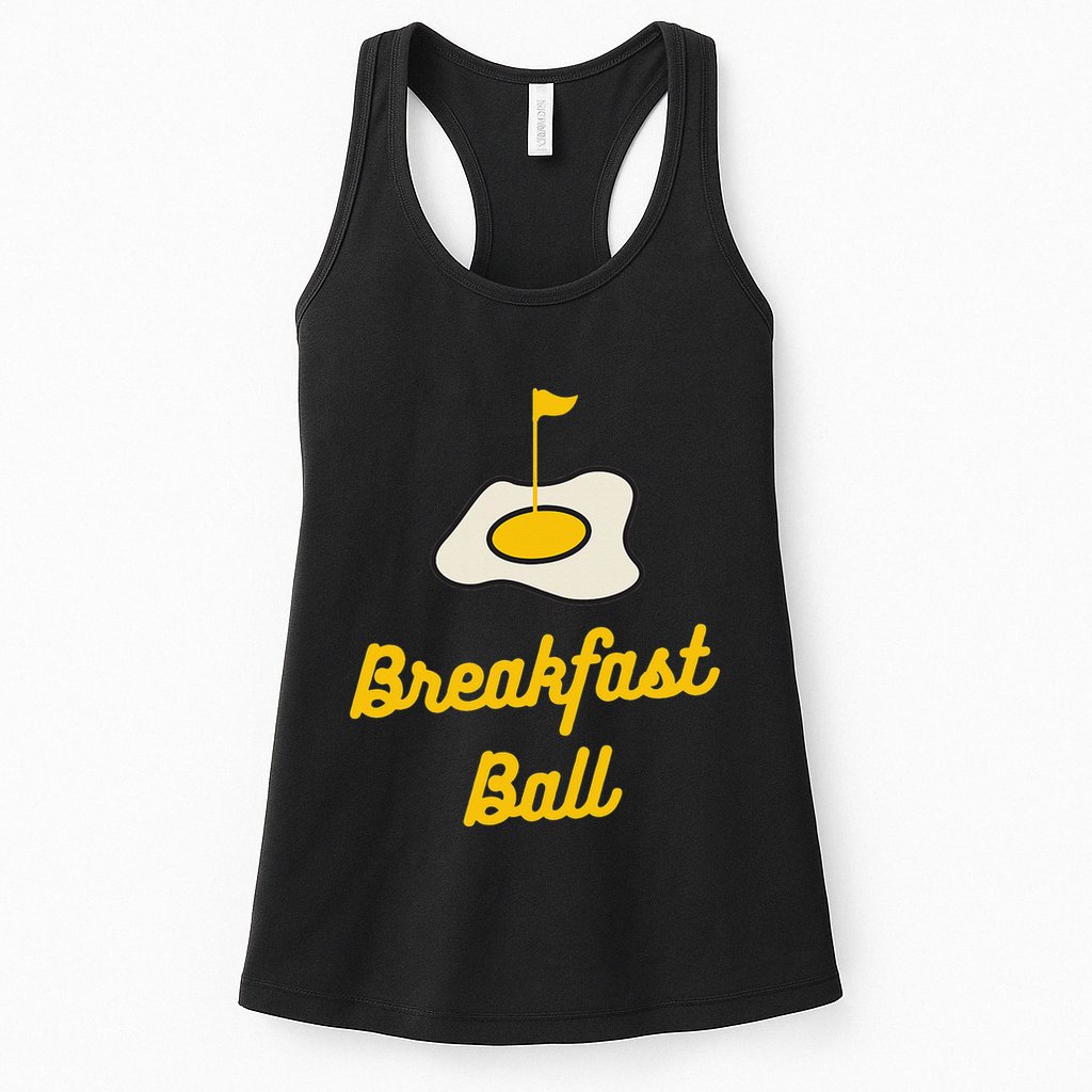 Breakfast Ball Mulligan Golf Womens Tank Top