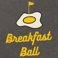 Breakfast Ball Mulligan Golf Cotton Canvas Backpack