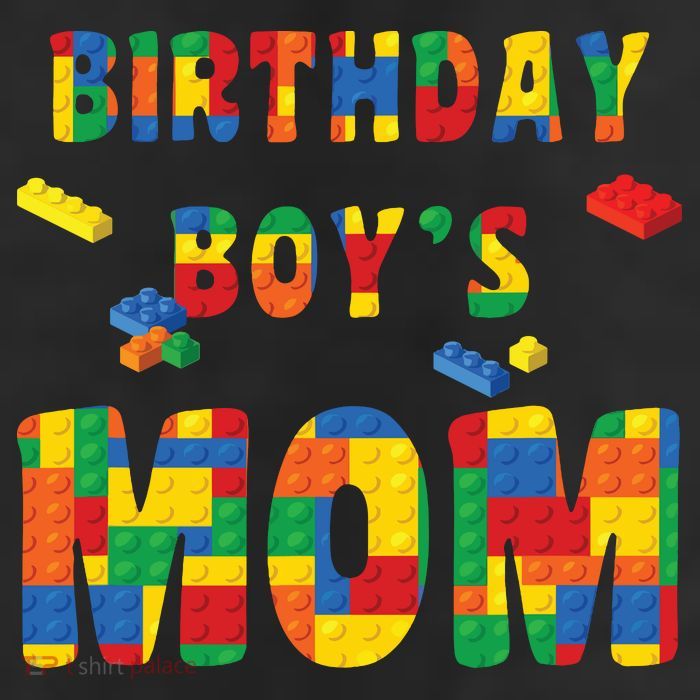 Building Block Mom Of Birthday Boy 11oz C Handle Ceramic Mug