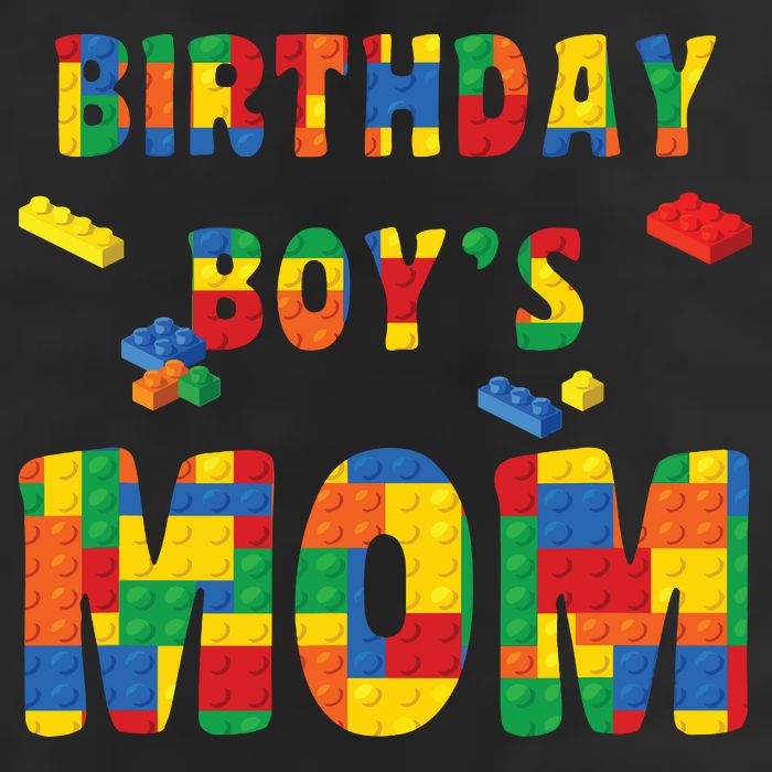 Building Block Mom Of Birthday Boy 15oz Campfire Ceramic Mug