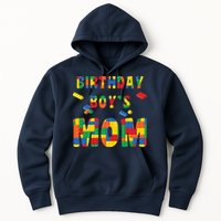 Building Block Mom Of Birthday Boy Hoodie