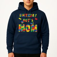 Building Block Mom Of Birthday Boy Hoodie