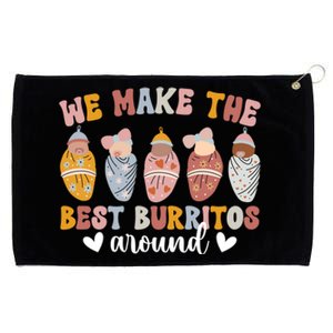 Best Burritos Mother Nurse Postpartum Nurse Meaningful Gift Grommeted Golf Towel