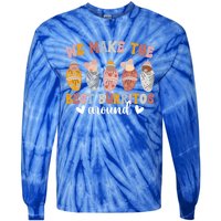 Best Burritos Mother Nurse Postpartum Nurse Meaningful Gift Tie-Dye Long Sleeve Shirt