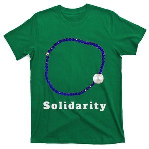 Blue Bracelet Movement Solidarity Trend Women Rights 4b T-Shirt