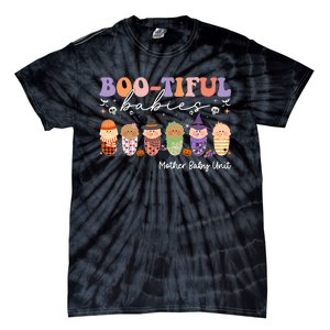 Bootiful Babies Mother Baby Unit Spooky Halloween Tie-Dye T-Shirt