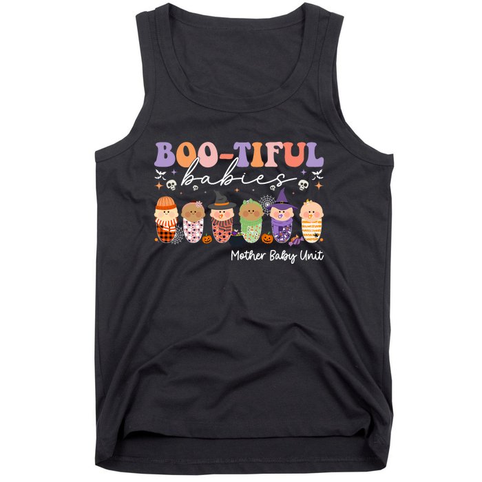 Bootiful Babies Mother Baby Unit Spooky Halloween Tank Top