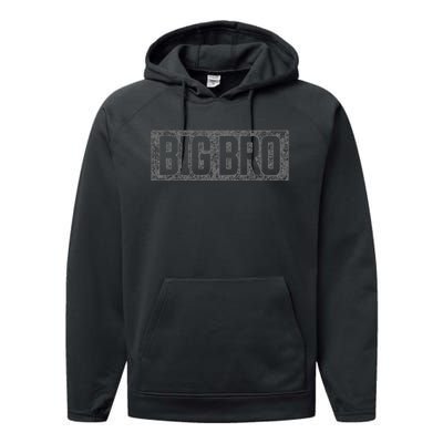 Big Bro Matching Sibling Outfit Soon To Be Big Brother Performance Fleece Hoodie