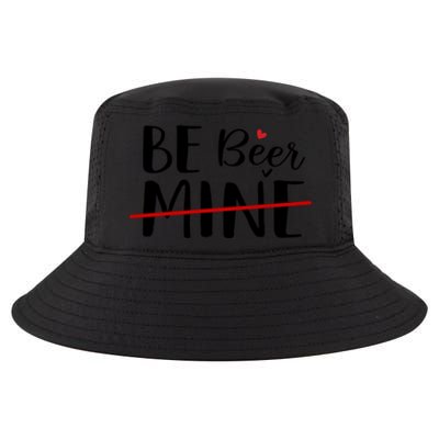 Be Beer Mine Funny Beer Lover Happy Valentine's Day Funny Gift Cool Gift Cool Comfort Performance Bucket Hat