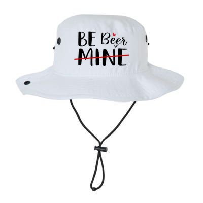 Be Beer Mine Funny Beer Lover Happy Valentine's Day Funny Gift Cool Gift Legacy Cool Fit Booney Bucket Hat