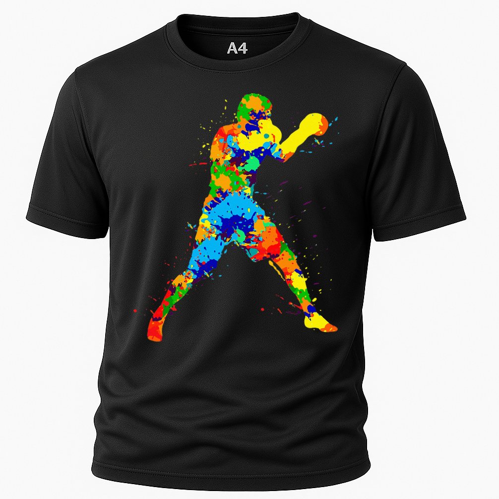 Boxing Boxer Men Cooling Performance Crew T-Shirt
