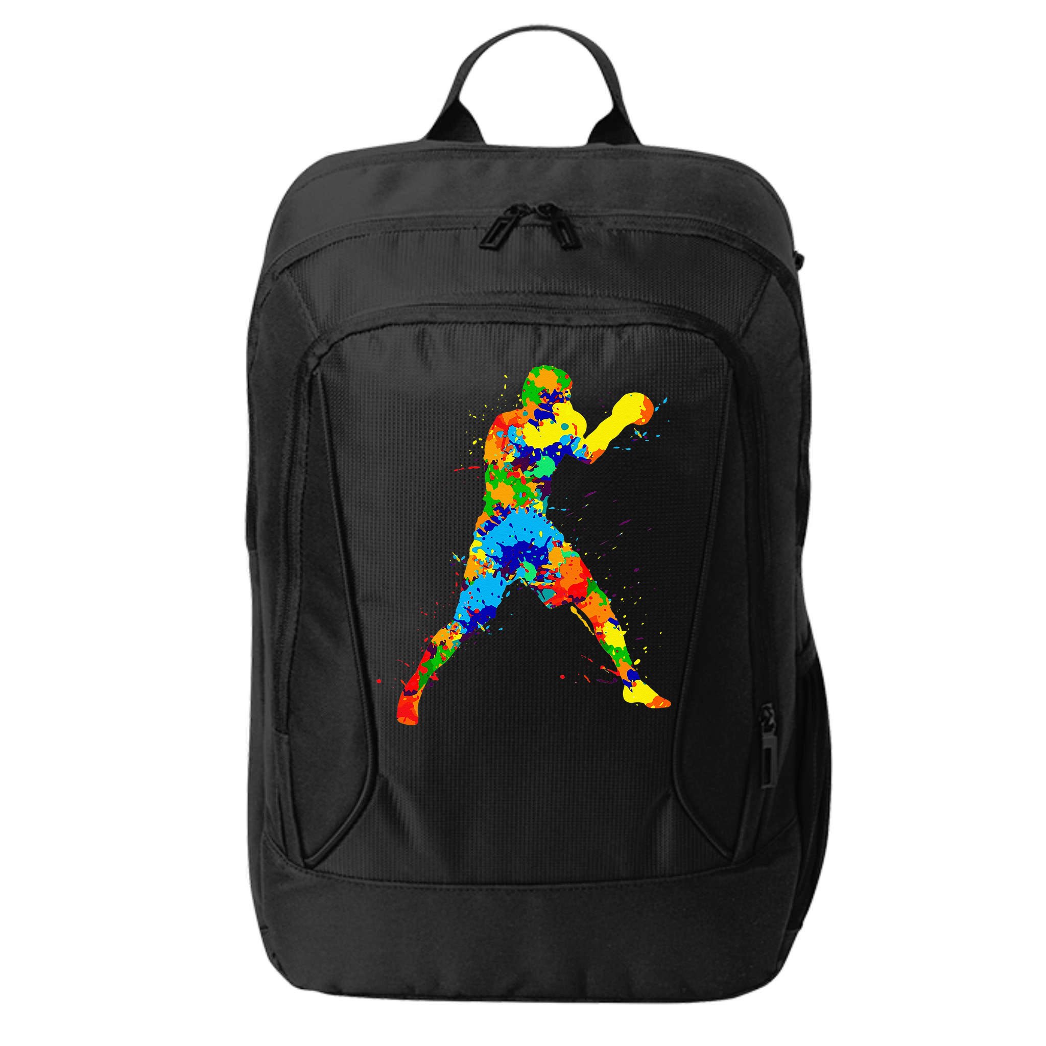Boxing Boxer Men City Backpack