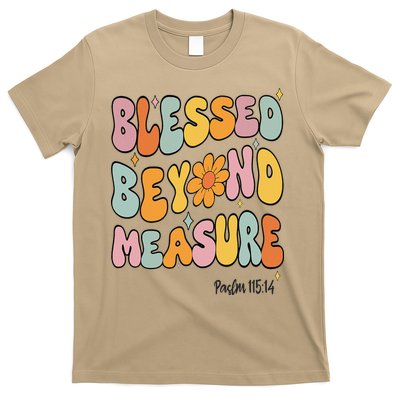 Blessed Beyond Measure Christian Groovy Godsister T-Shirt
